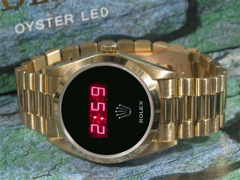 gold digital rolex|rolex digital watch price.